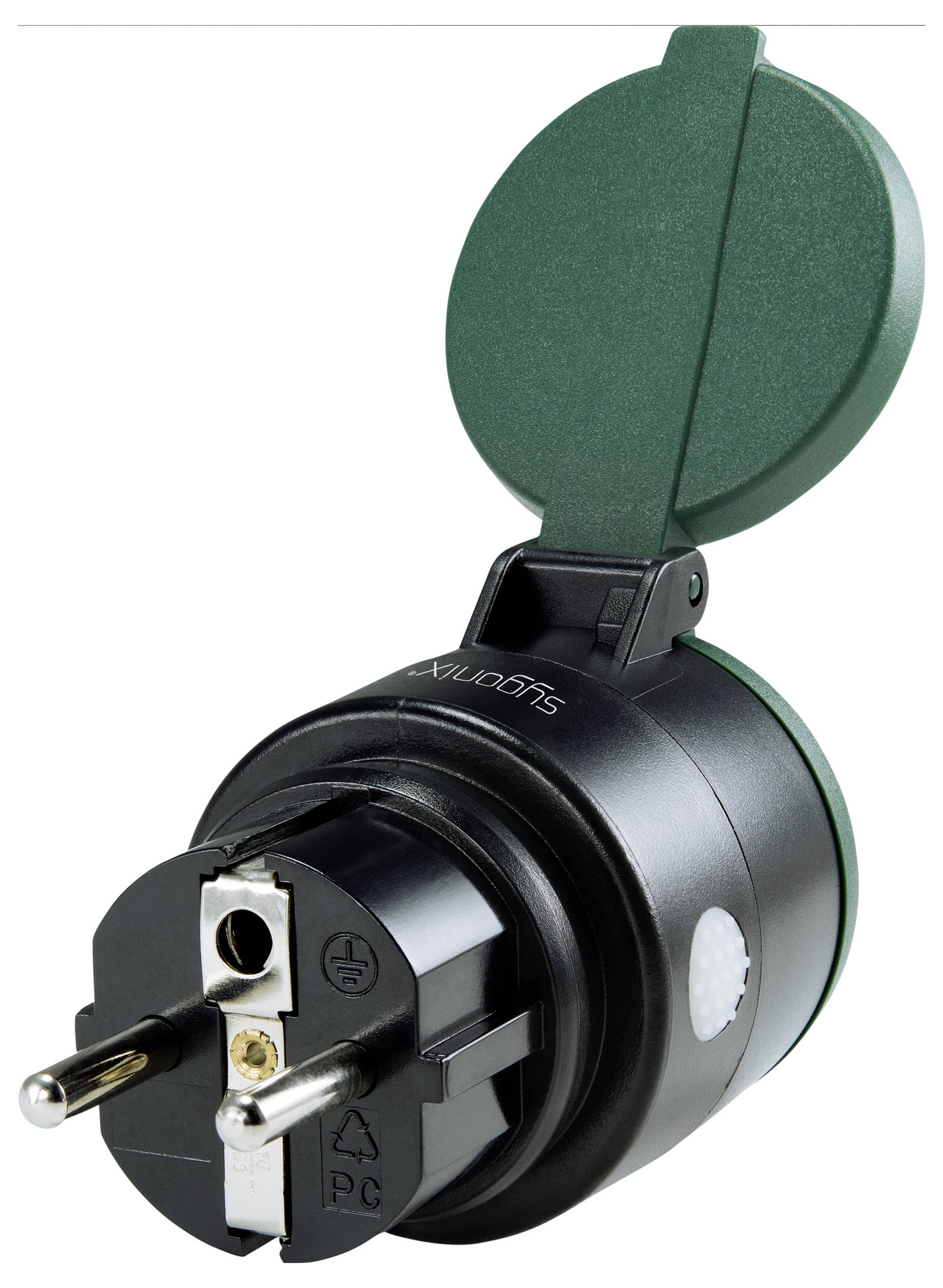 Sygonix RS-101 SY-6805682 Wi-Fi Steckdose Außenbereich 2300W