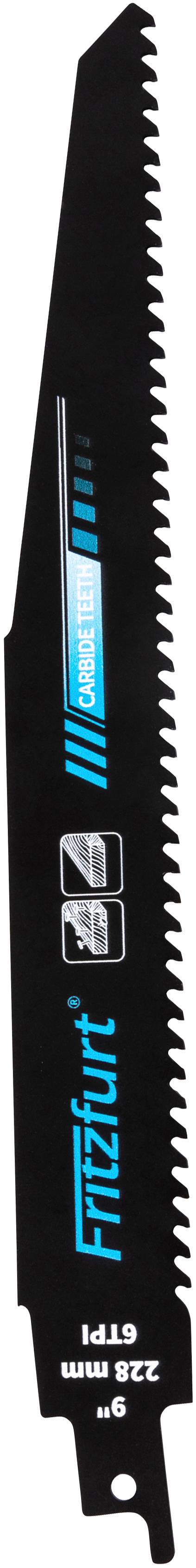 Sägeblatt für Elektrosäge mit der Bezeichnung „Fitzfit GTPI, 228 mm 9 TPI