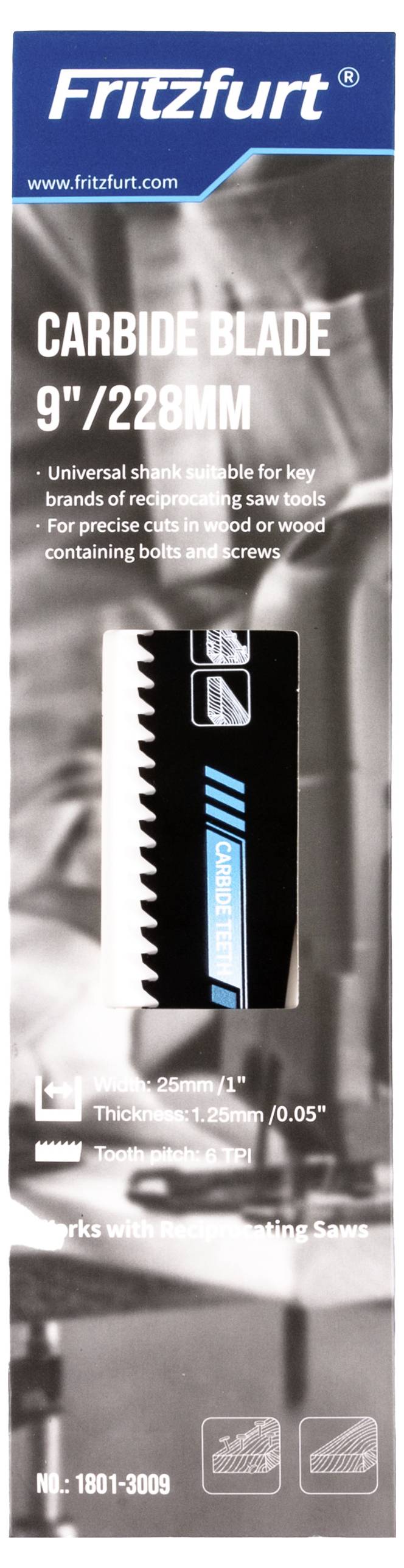 'Fritzfurt Hartmetallblatt 9