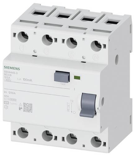 Siemens 5SV44450 5SV4445-0 FI-Schutzschalter/Leitungsschutzschalter