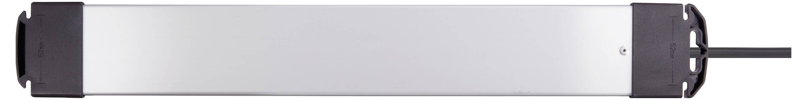 Sygonix SY-6807132 Überspannungsschutz-Steckdosenleiste 6fach Schwarz, Silver Schutzkontakt 1St.