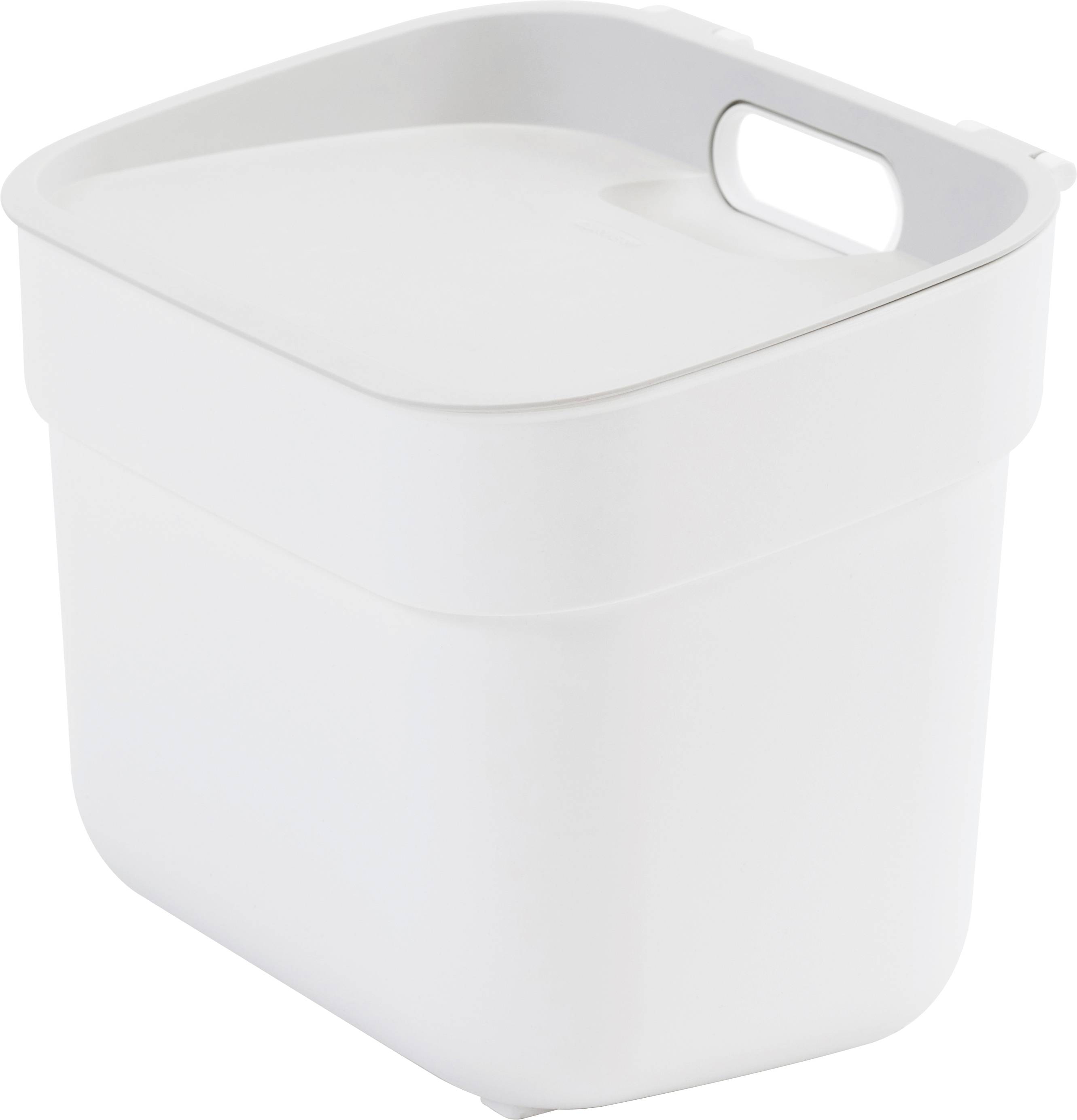 Curver READY TO COLLECT Biomülleimer [5L], weiß 251938 Mülleimer Weiß