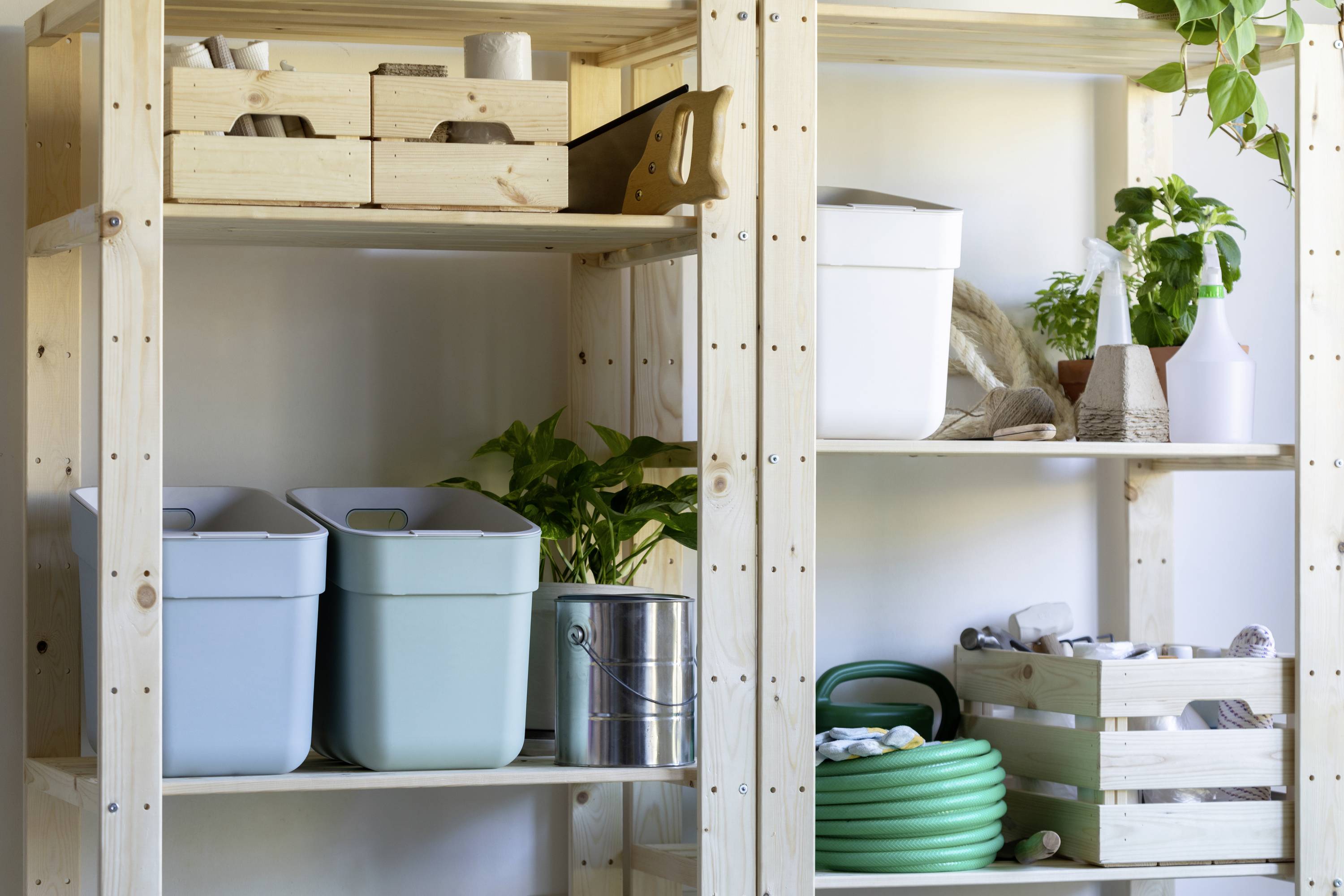 Curver READY TO COLLECT Mülleimer [20L], blau 251951 Mülleimer Blau 1St.