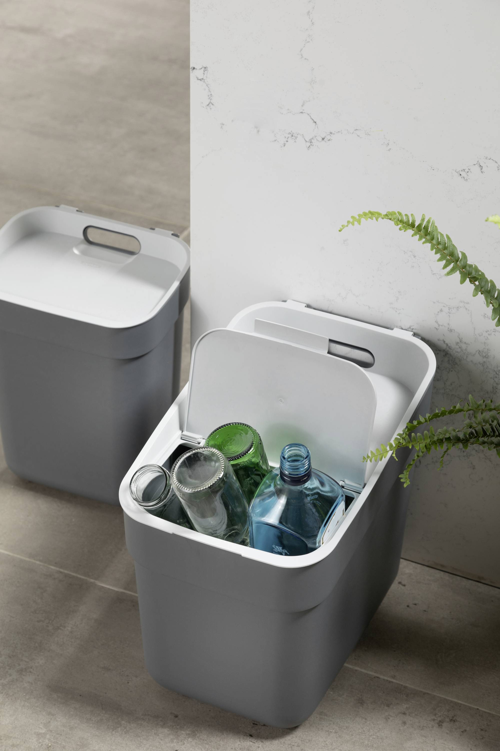 Curver 252021 Mülleimer Dunkelgrün 1 St.