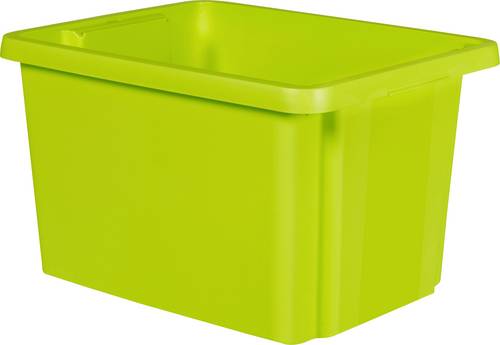 Curver 225499 Drehstapelbehälter ESSENTIALS Drehstapelbox 26L, grün stapelbar Grün 1 St.
