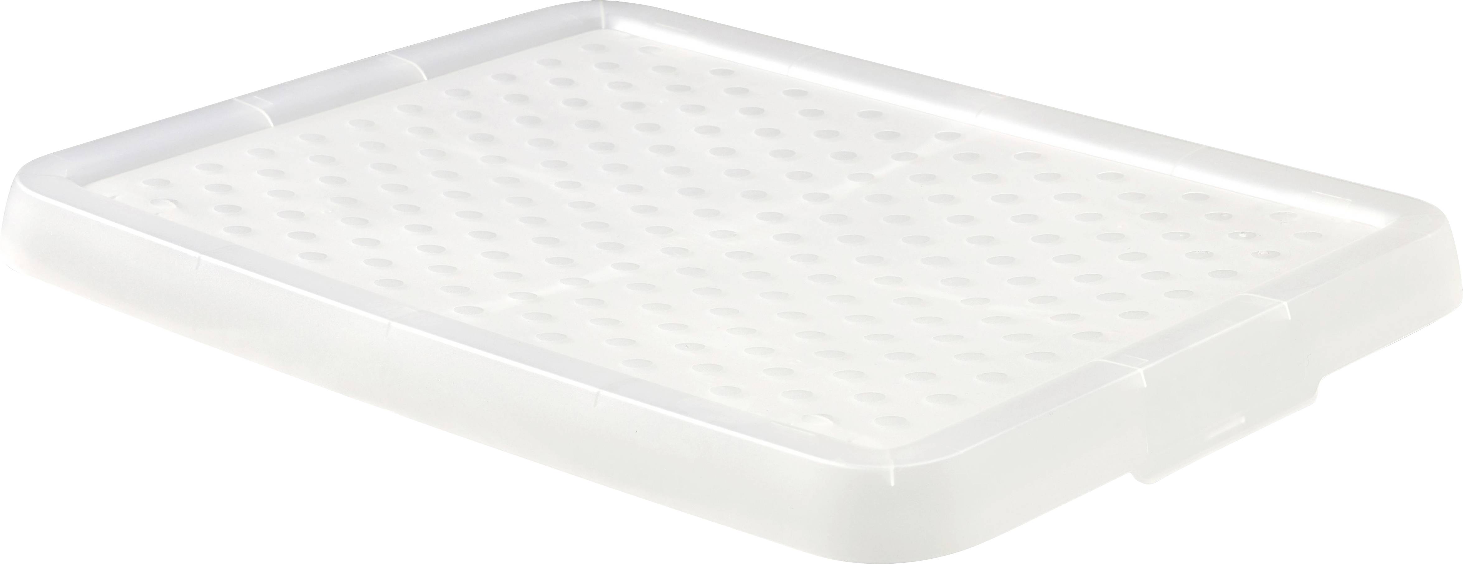 Curver 230649 Drehstapelbehälter ESSENTIALS Deckel für 20L und 26L Box, Transparent