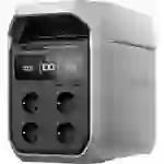 ECOFLOW Delta 3 PLUS Powerstation LiFe Schwarz, Grau mit Laderegler ECOFLOW Delta 3 PLUS Powerstation LiFe Schwarz, Grau mit Laderegler