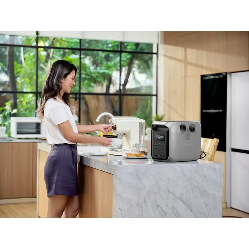 ECOFLOW Delta 3 1500 Powerstation LiFe Schwarz, Grau mit Laderegler ECOFLOW Delta 3 1500 Powerstation LiFe Schwarz, Grau mit Laderegler