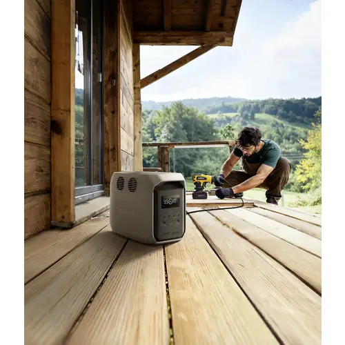 ECOFLOW Delta 3 1500 Powerstation LiFe Schwarz, Grau mit Laderegler ECOFLOW Delta 3 1500 Powerstation LiFe Schwarz, Grau mit Laderegler