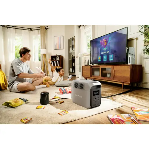 ECOFLOW Delta 3 1500 Powerstation LiFe Schwarz, Grau mit Laderegler ECOFLOW Delta 3 1500 Powerstation LiFe Schwarz, Grau mit Laderegler