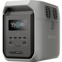 ECOFLOW Delta 3 1500 Powerstation LiFe Schwarz, Grau mit Laderegler ECOFLOW Delta 3 1500 Powerstation LiFe Schwarz, Grau mit Laderegler