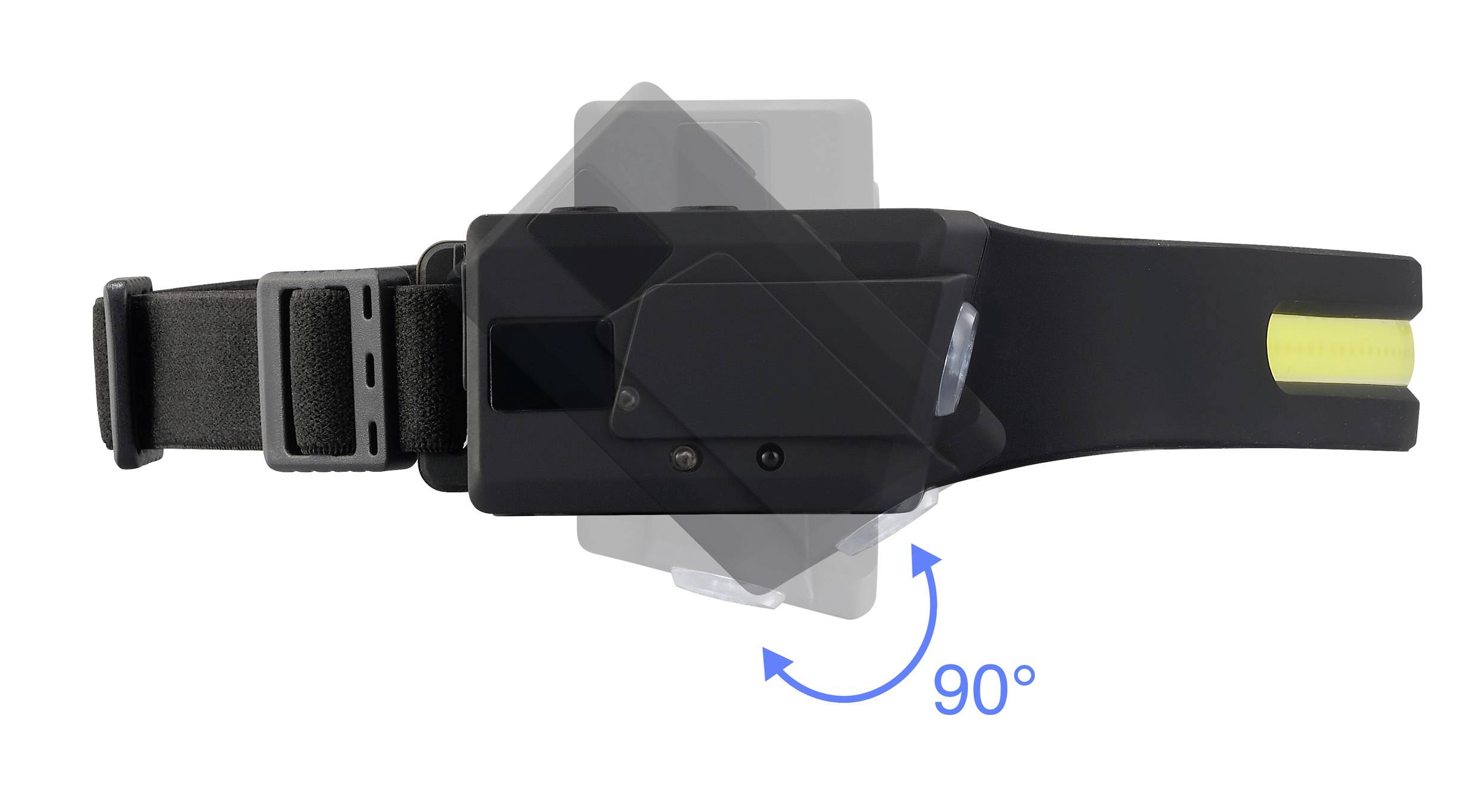 TOOLCRAFT COB LED Stirnlampe Li-Ionen Akkus 320lm 8h TO-10211664