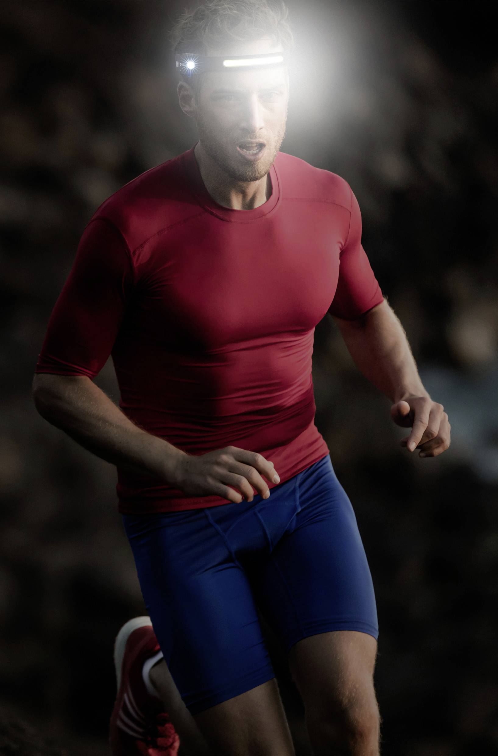 TOOLCRAFT COB LED Stirnlampe Li-Ionen Akkus 320lm 8h TO-10211664