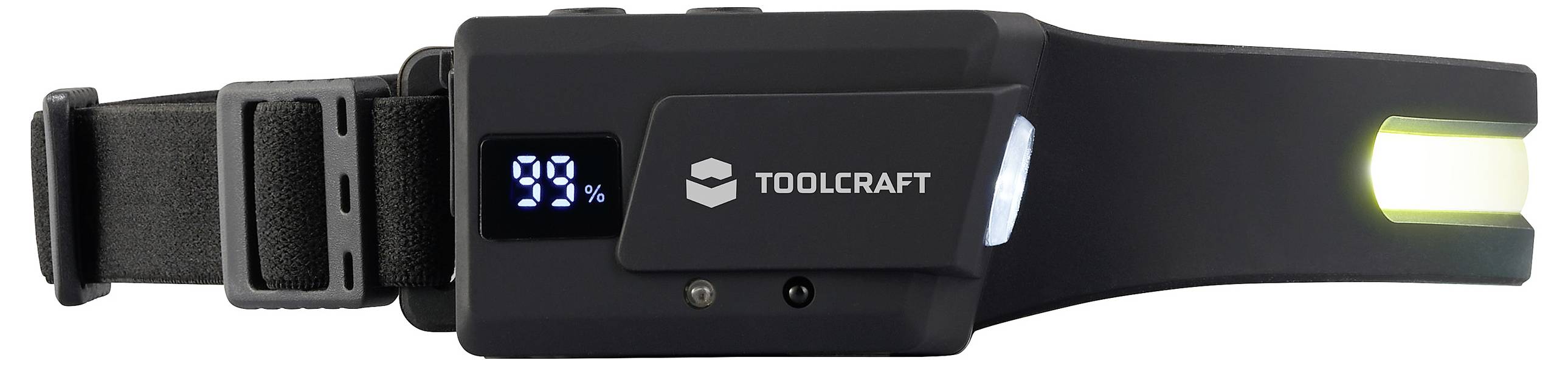 TOOLCRAFT COB LED Stirnlampe Li-Ionen Akkus 320lm 8h TO-10211664