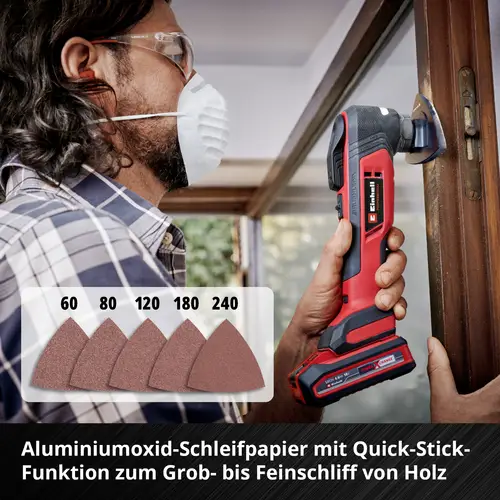 Einhell 708136 XLPLUS-CASE HCS, Aluminiumoxid, Chrom-Vanadium Stahl Multifunktionswerkzeug-Zubehör-Set 1 Set Einhell 708136 XLPLUS-CASE HCS, Aluminiumoxid, Chrom-Vanadium Stahl Multifunktionswerkzeug-Zubehör-Set 1 Set