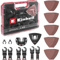 Einhell 708136 XLPLUS-CASE HCS, Aluminiumoxid, Chrom-Vanadium Stahl Multifunktionswerkzeug-Zubehör-Set 1 Set Einhell 708136 XLPLUS-CASE HCS, Aluminiumoxid, Chrom-Vanadium Stahl Multifunktionswerkzeug-Zubehör-Set 1 Set
