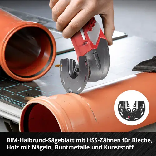 Einhell 708170 XXL -CASE Aluminiumoxid, Chrom-Vanadium Stahl, BiM, HCS, HM Multifunktionswerkzeug-Z Einhell 708170 XXL -CASE Aluminiumoxid, Chrom-Vanadium Stahl, BiM, HCS, HM Multifunktionswerkzeug-Z