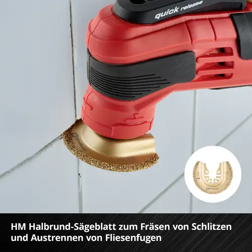 Einhell 708170 XXL -CASE Aluminiumoxid, Chrom-Vanadium Stahl, BiM, HCS, HM Multifunktionswerkzeug-Z Einhell 708170 XXL -CASE Aluminiumoxid, Chrom-Vanadium Stahl, BiM, HCS, HM Multifunktionswerkzeug-Z