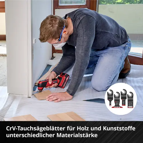 Einhell 708170 XXL -CASE Aluminiumoxid, Chrom-Vanadium Stahl, BiM, HCS, HM Multifunktionswerkzeug-Z Einhell 708170 XXL -CASE Aluminiumoxid, Chrom-Vanadium Stahl, BiM, HCS, HM Multifunktionswerkzeug-Z