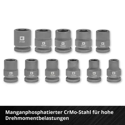 Einhell Impact Bit- und Steckschlüssel-Set 1/2" 109283 Einhell Impact Bit- und Steckschlüssel-Set 1/2" 109283