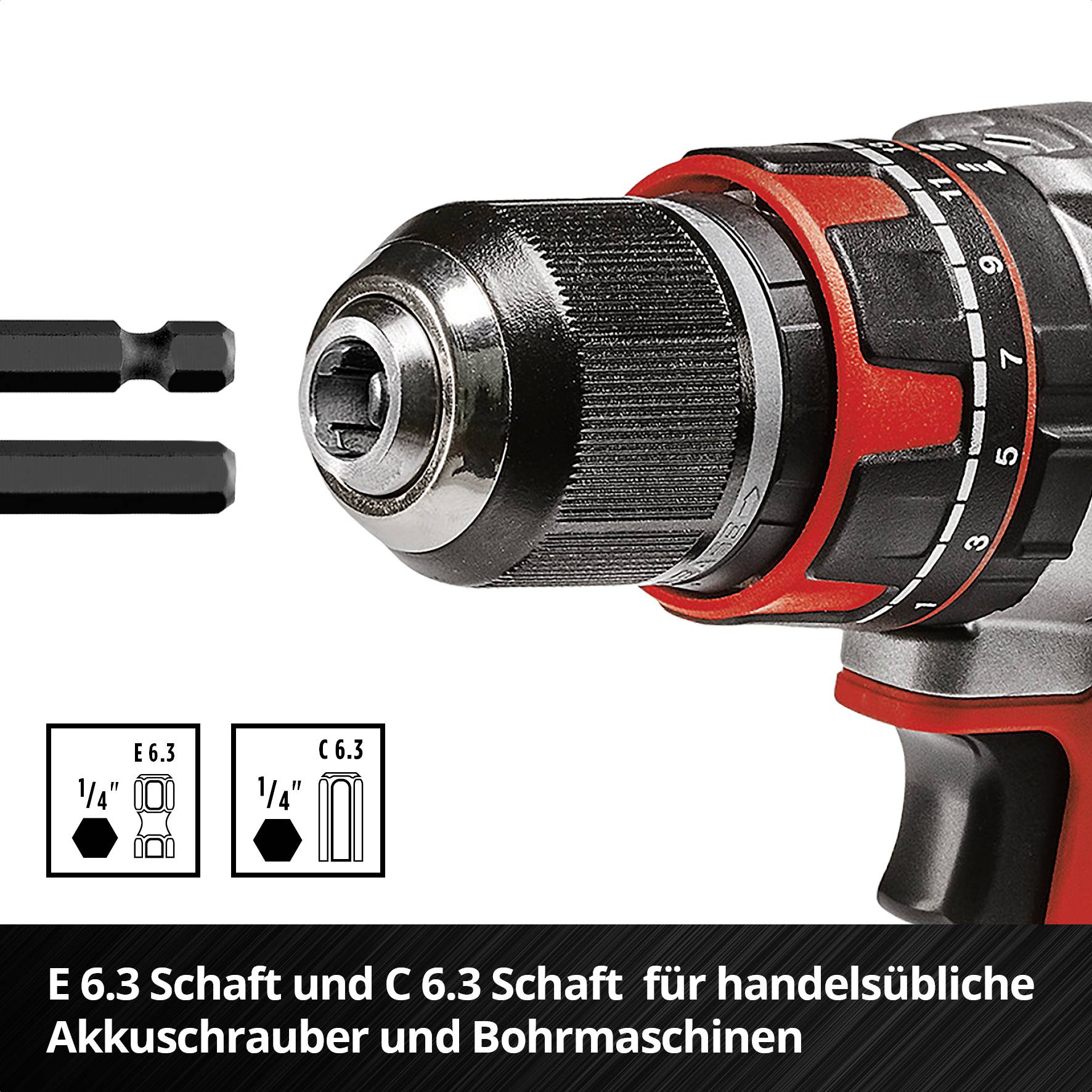 Einhell BELT CLIP 118495 Bit-Set 32teilig TORX, PZ, PH, Schlitz, Tamper Torx inkl. Bithalter