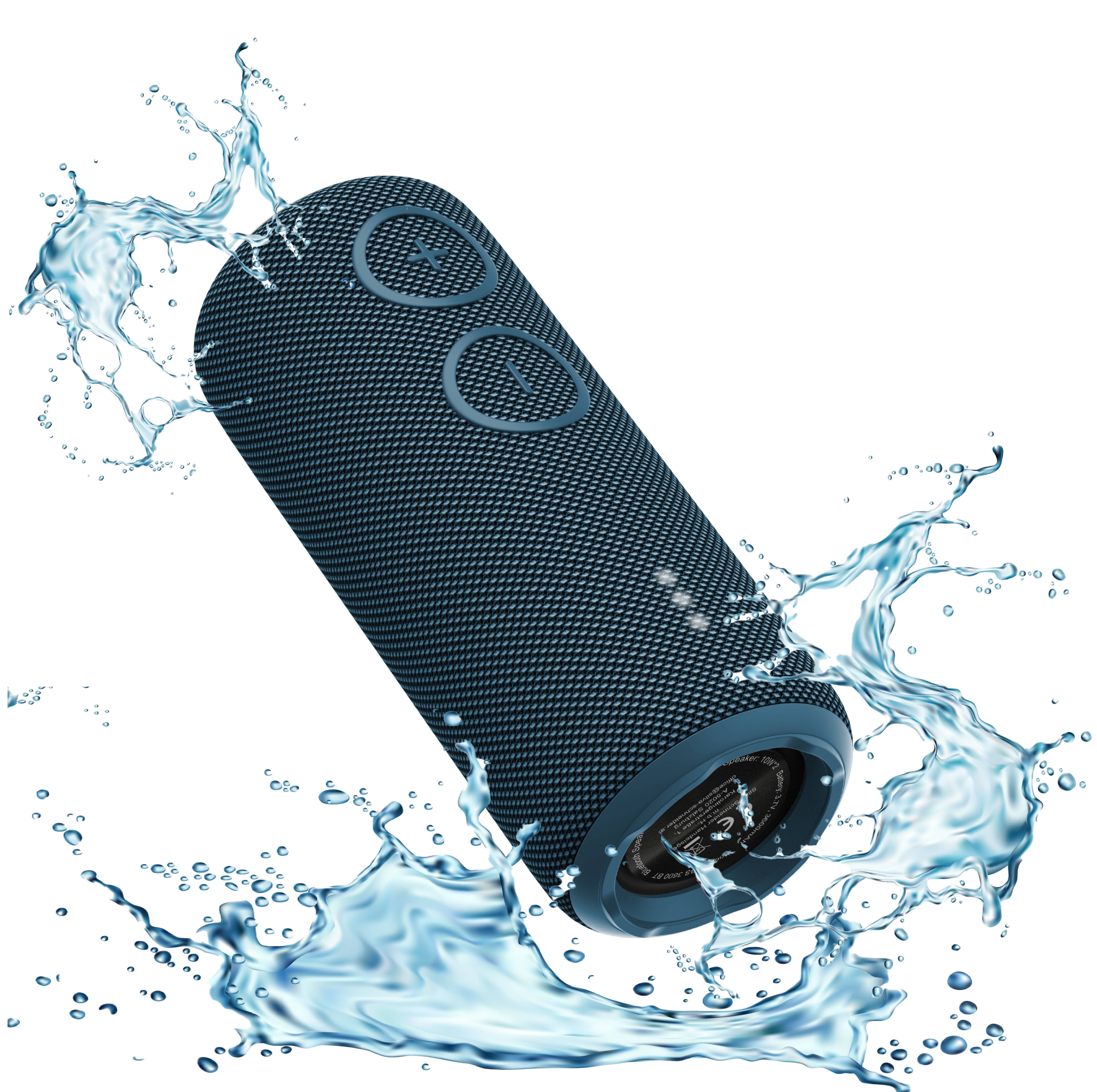 Mobile Beat PBS 3600 Bluetooth® Lautsprecher Blau