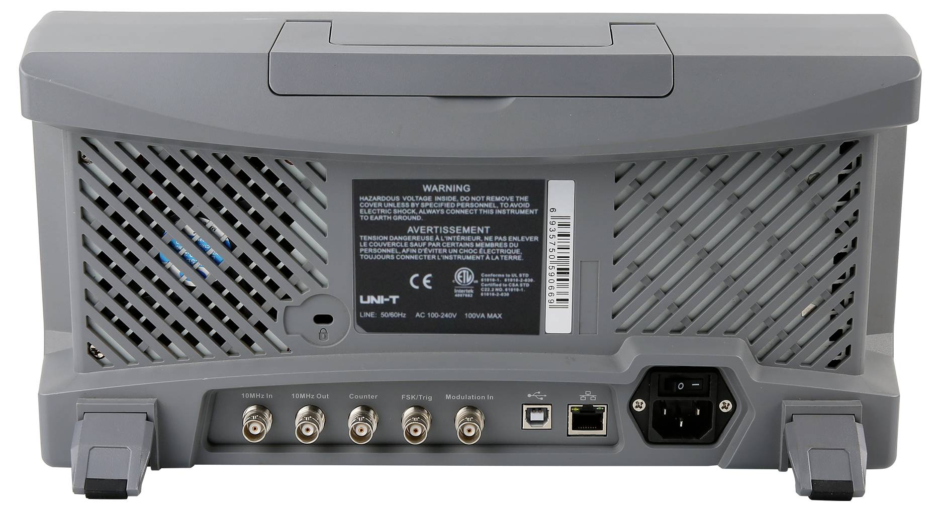 Uni-T UTG9354T Funktionsgenerator netzbetrieben 350MHz (max) 4-Kanal Arbiträr, Rechteck, Puls, Rampe, Rauschen, Sinus