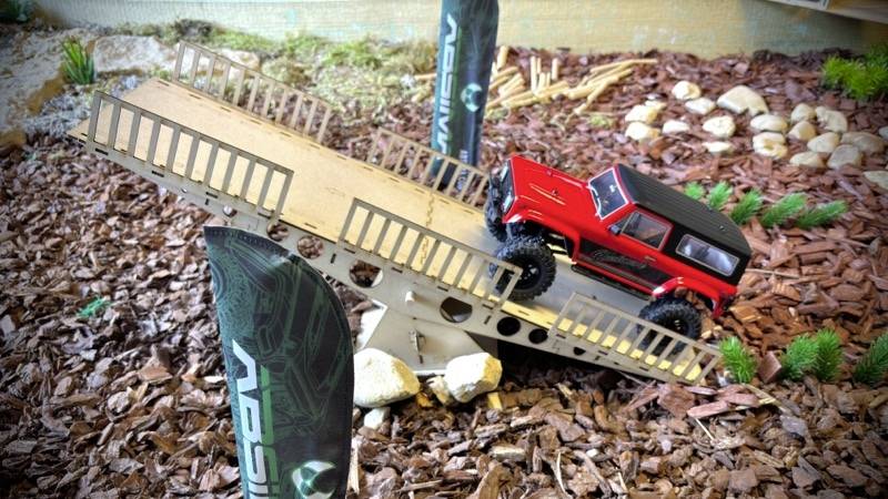 Absima 2320201 Fahrbahnhindernis See Saw (L x B x H) 600 x 185 x 265mm 1St.