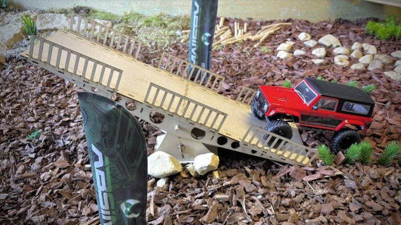 Absima 2320201 Fahrbahnhindernis See Saw (L x B x H) 600 x 185 x 265mm 1St.