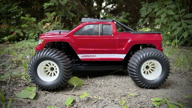 Absima 1:10 Monstertruck Kompletträder Sand Weiß 2 St.