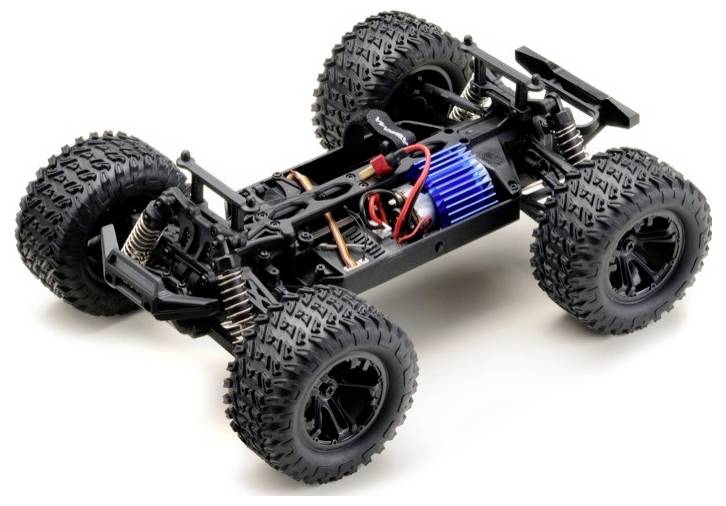 Absima Mini AT Pink, Grau Brushed 1:16 RC Modellauto Elektro Truggy Allradantrieb (4WD) RtR 2,4GHz