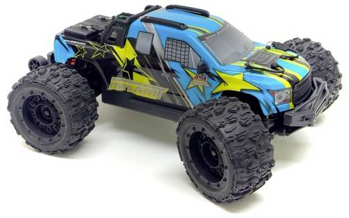 Absima Mini AMT Fluo Blau Brushless 1 16 RC Modellauto Elektro Monstertruck Allradantrieb (16031)