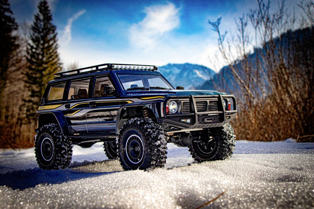 Absima CR4.4 Patrol Brushed 1:10 RC Modellauto Elektro Crawler Allradantrieb (4WD) RtR 2,4GHz