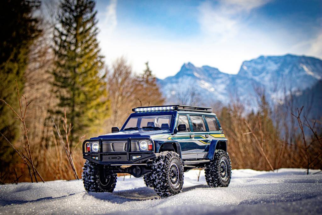 Absima CR4.4 Patrol Brushed 1:10 RC Modellauto Elektro Crawler Allradantrieb (4WD) RtR 2,4GHz