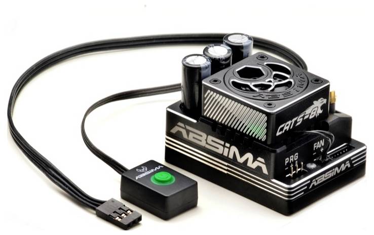 Absima Premium ESC CATS-8 Automodell Brushless Fahrtregler Belastbarkeit (max. A): 1080A