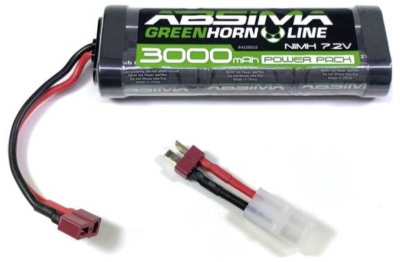 Absima Modellbau-Akkupack (NiMh) 7.2V 3000 mAh Softcase Tamiya