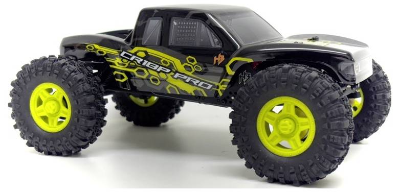 Hobby Plus CR18P EVO PRO JUICED Gelb Brushless 1:18 RC Modellauto Elektro Truggy Allradantrieb
