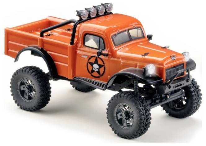 Hobby Plus Power WagonV2 Brushed 1:18 RC Modellauto Elektro Crawler Allradantrieb (4WD) RtR 2,4 GHz