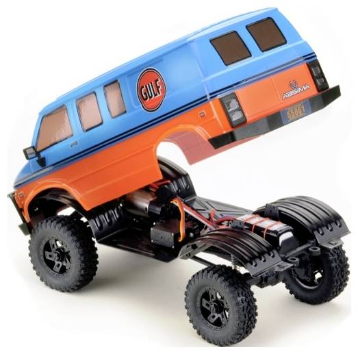 Hobby Plus RockVan V2 Brushed 1:18 RC Modellauto Elektro Crawler Allradantrieb (4WD) RtR 2,4GHz