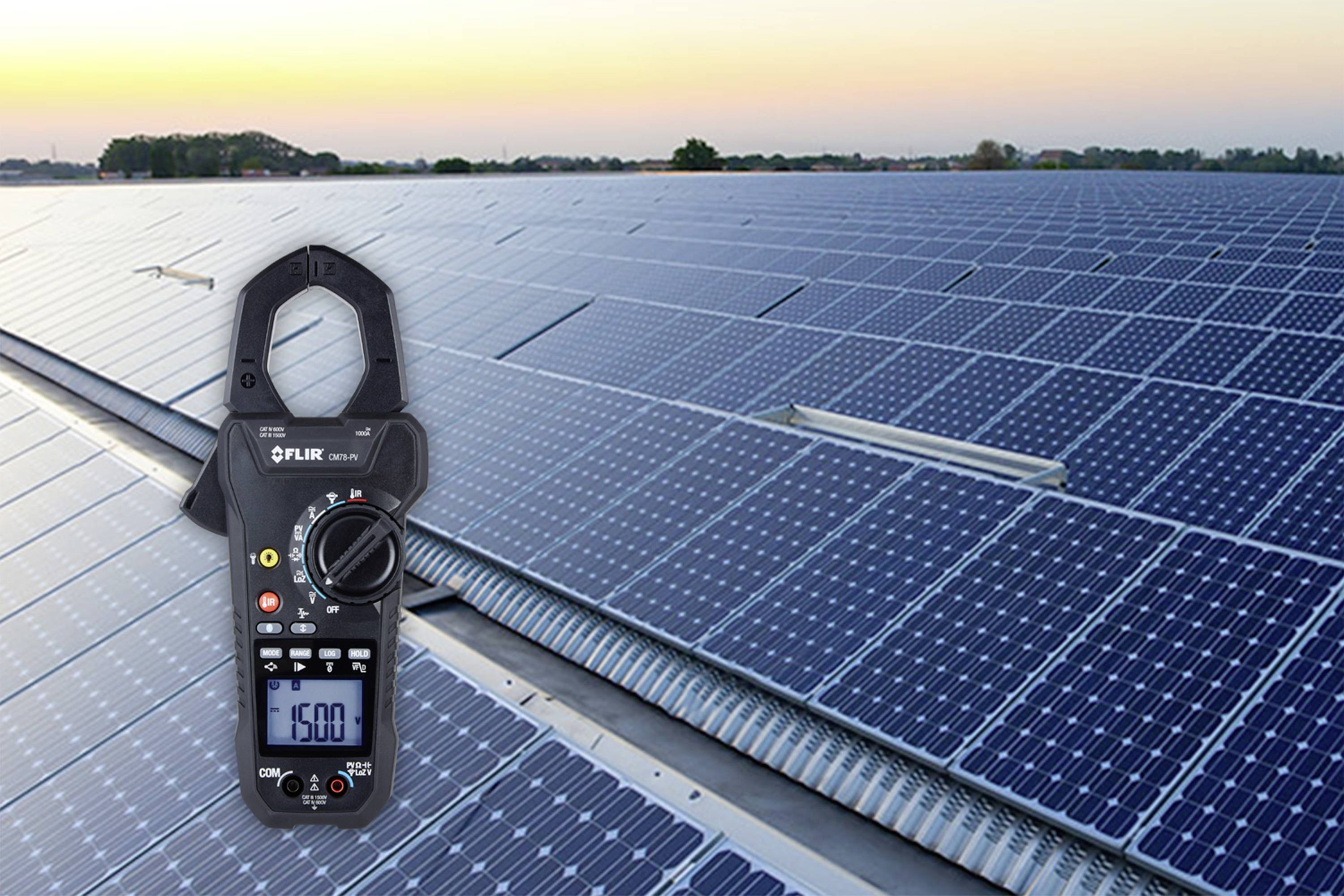 FLIR CM78-PV Solar-Strommesszange