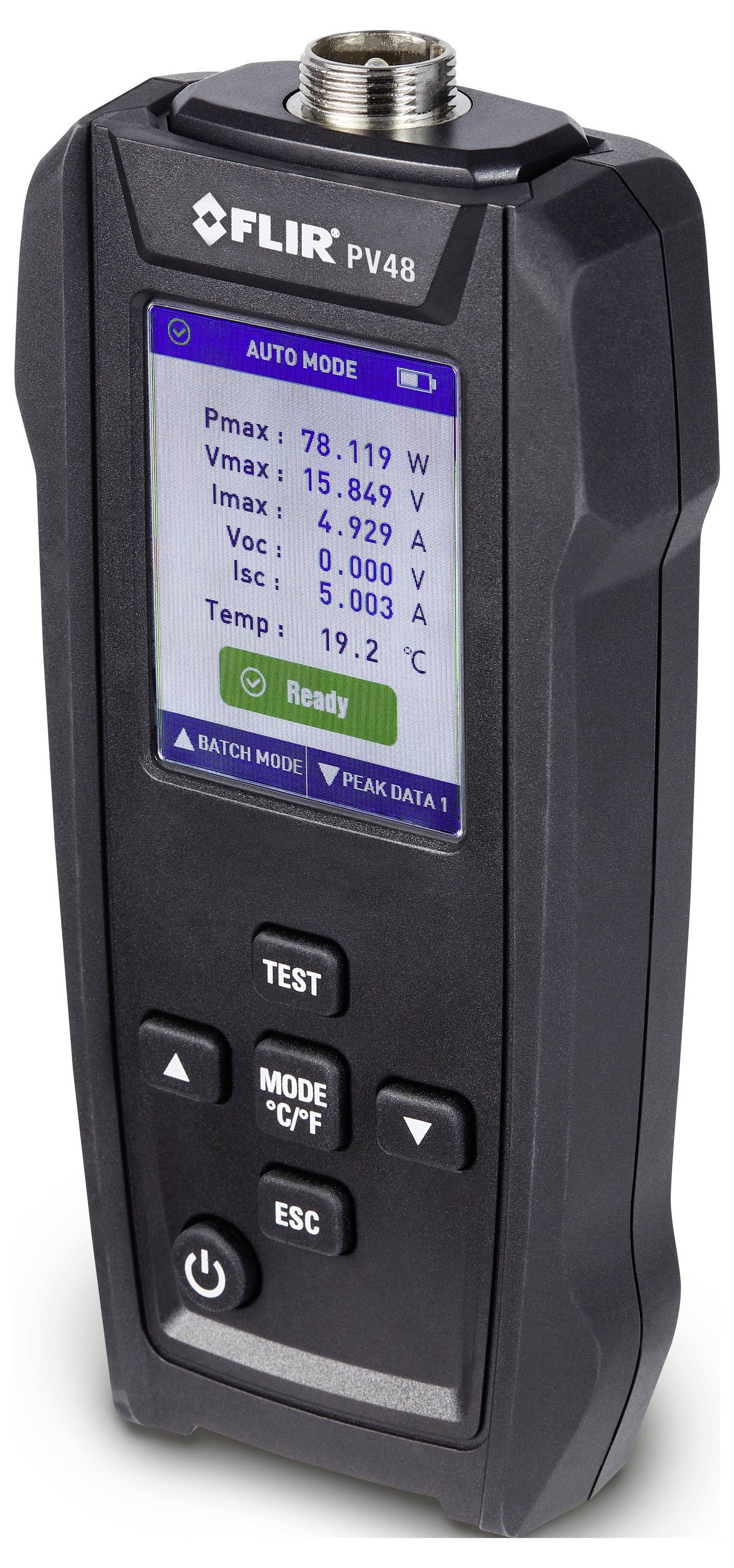 FLIR Solarpanel-Tester und I-V-Kennlinien-Tracer mit Temperaturmessungen PV48 Solar-Panel-Tester