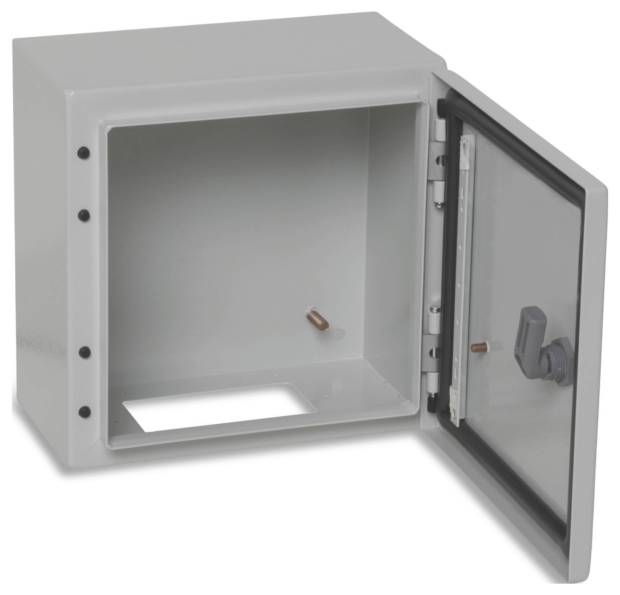 Boxexpert Treva grau 250250150 Wand-Gehäuse 250 x 250 x 150 Stahlblech Lichtgrau 1St.