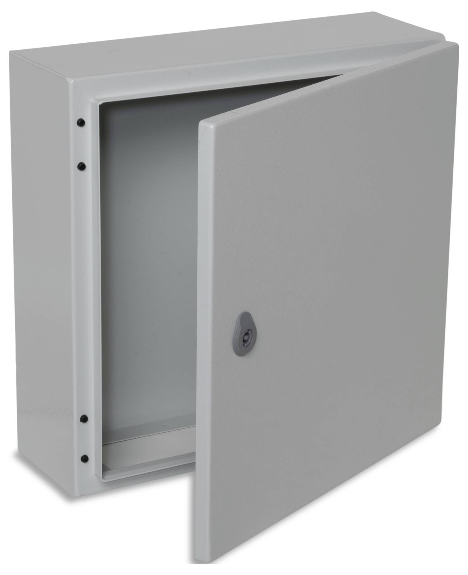 Boxexpert Treva grau 400400150 Wand-Gehäuse 400 x 400 x 150 Stahlblech Lichtgrau 1St.