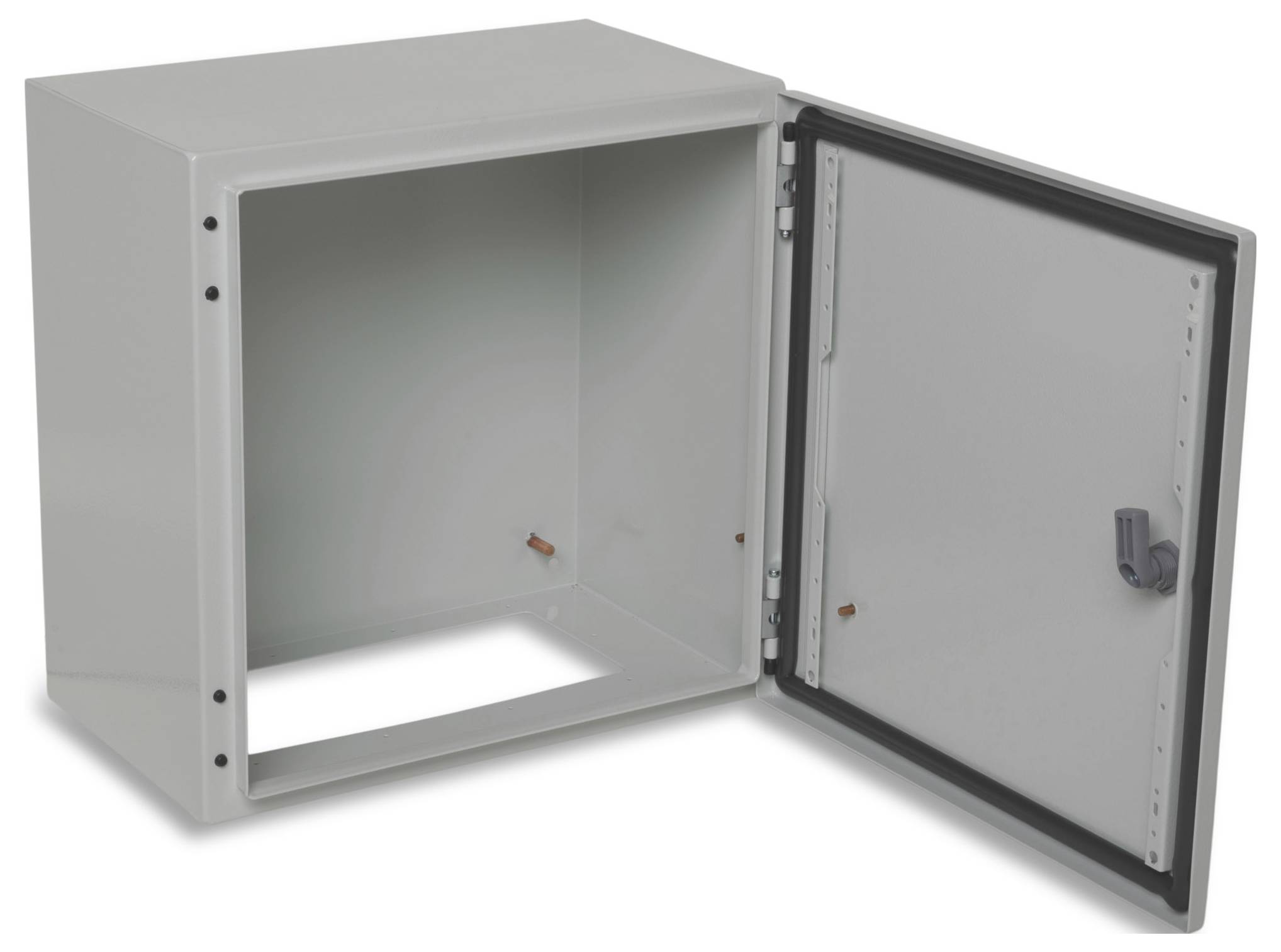 Boxexpert Treva grau 400400250 Wand-Gehäuse 400 x 400 x 250 Stahlblech Lichtgrau 1St.