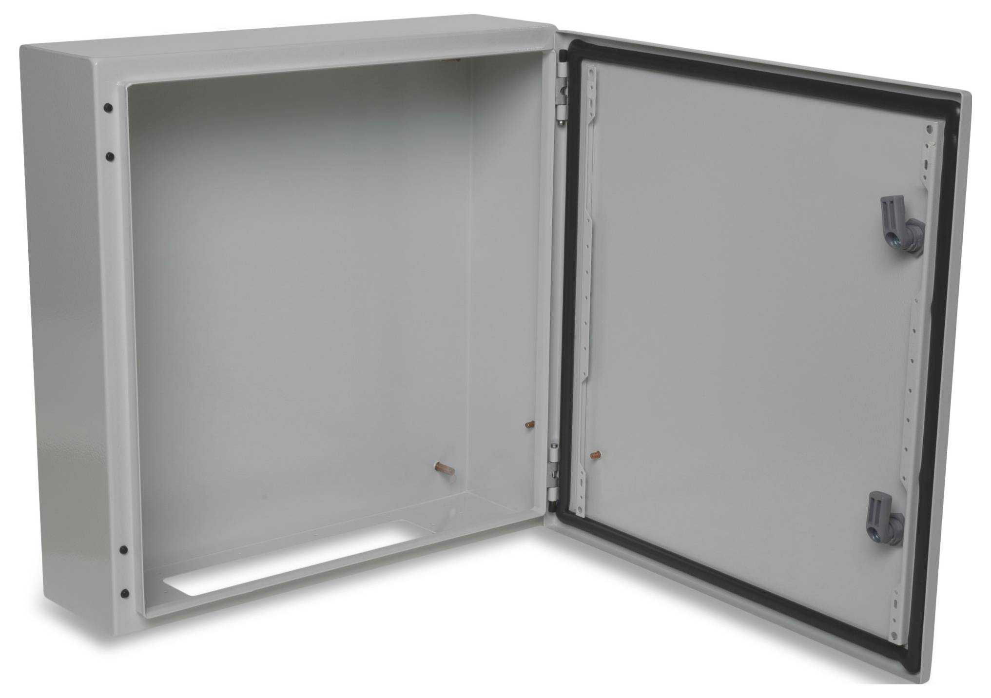 Boxexpert Treva grau 500500150 Wand-Gehäuse 500 x 500 x 150 Stahlblech Lichtgrau 1St.