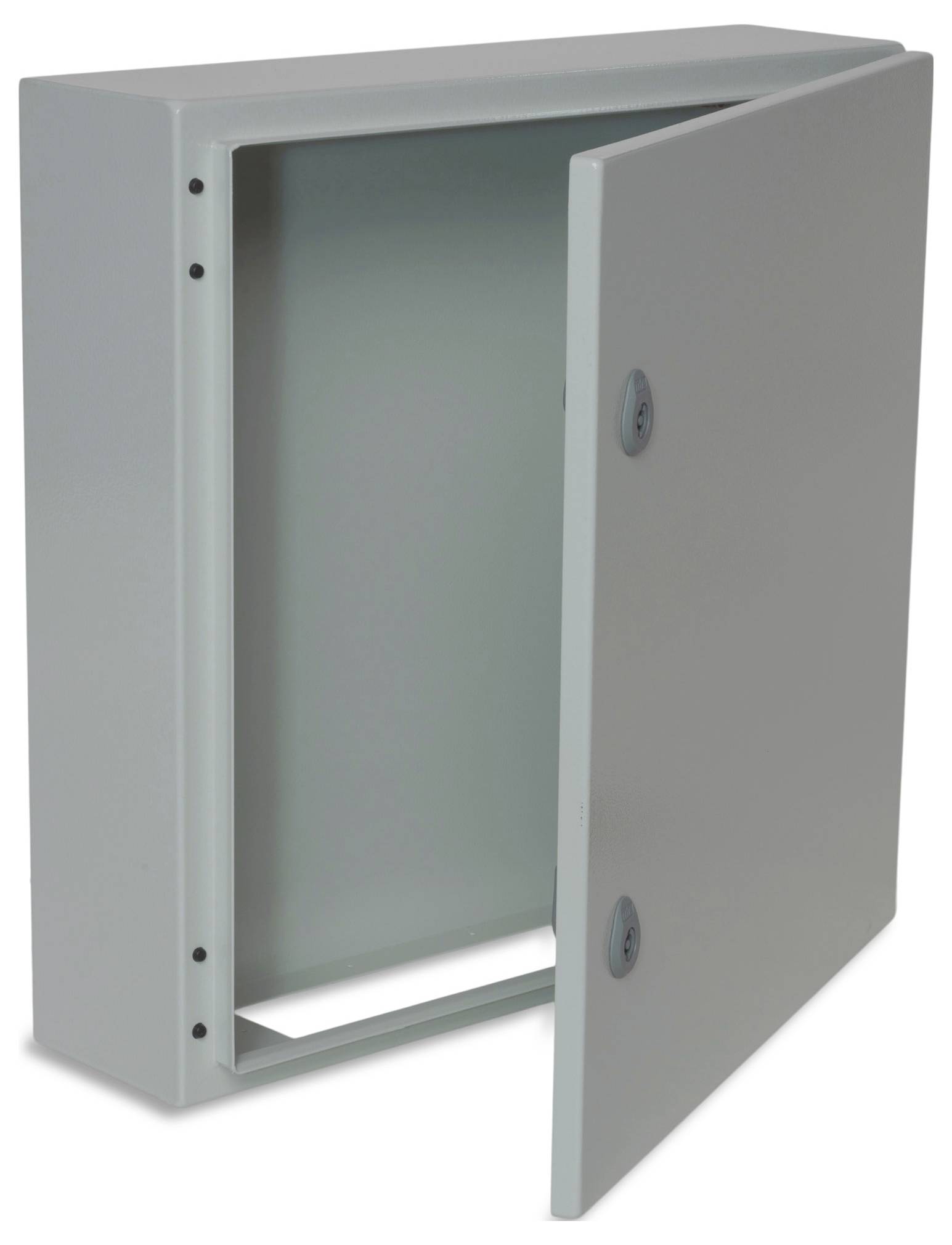 Boxexpert Treva grau 500500150 Wand-Gehäuse 500 x 500 x 150 Stahlblech Lichtgrau 1St.