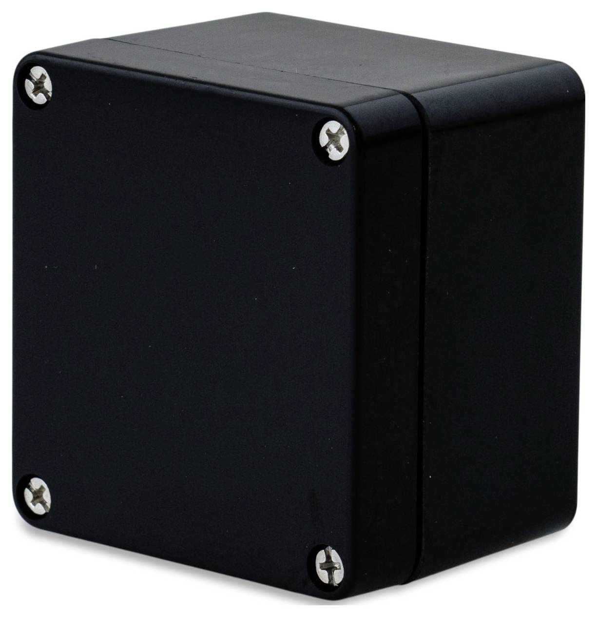 Boxexpert Elbe Polyester schwarz 807555 Industrie-Gehäuse 75 x 80 x 55 Kunststoff (glasfaserverstärkt) Graphitschwarz 1St.