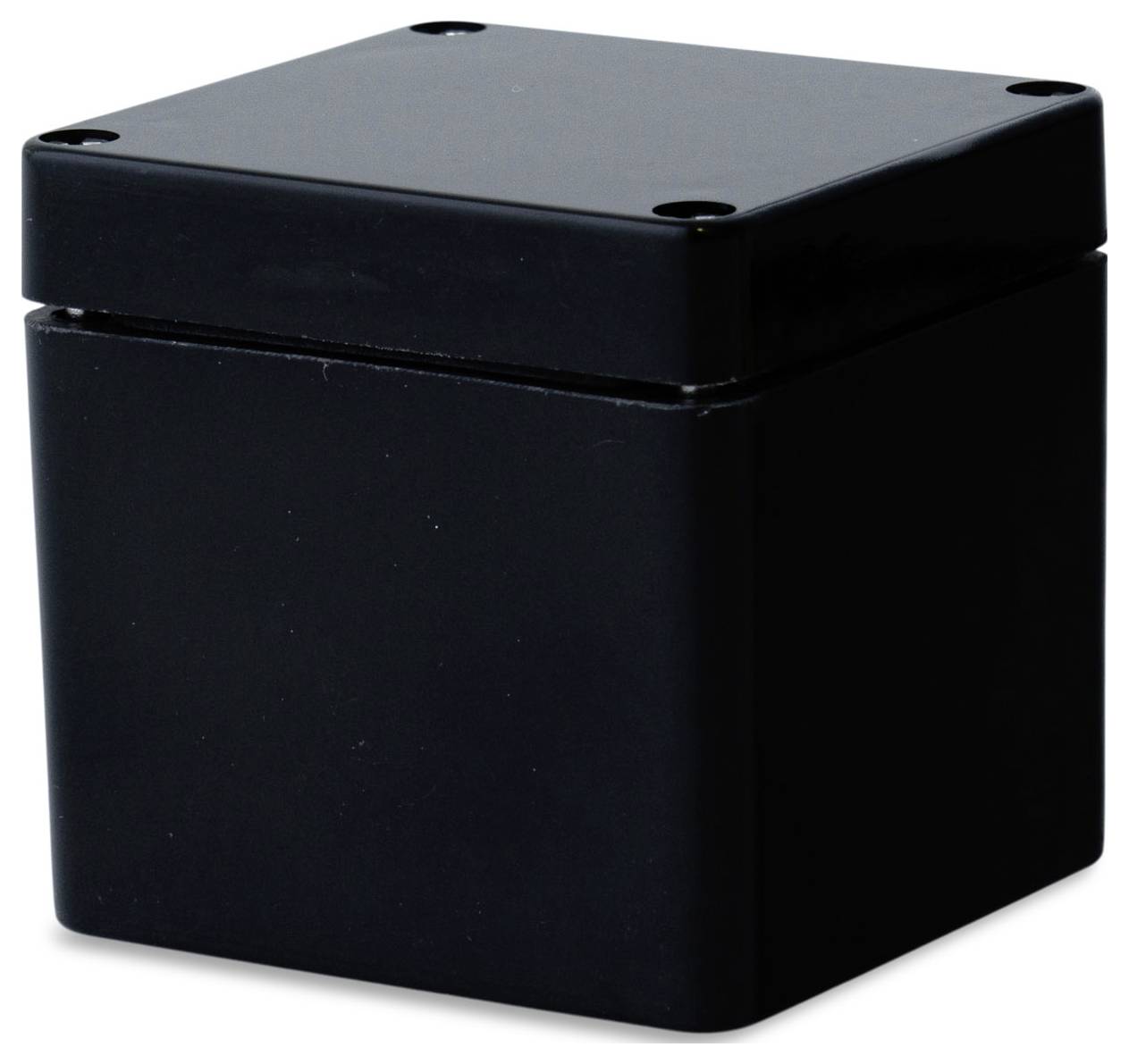 Boxexpert Elbe Polyester schwarz 807575 Industrie-Gehäuse 75 x 80 x 75 Kunststoff (glasfaserverstärkt) Graphitschwarz 1St.