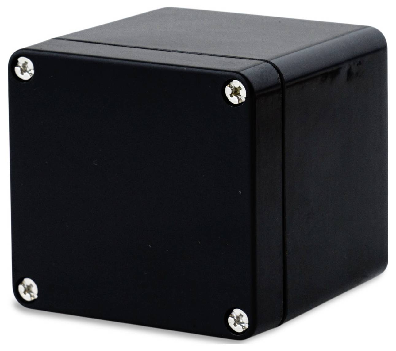 Boxexpert Elbe Polyester schwarz 807575 Industrie-Gehäuse 75 x 80 x 75 Kunststoff (glasfaserverstärkt) Graphitschwarz 1St.