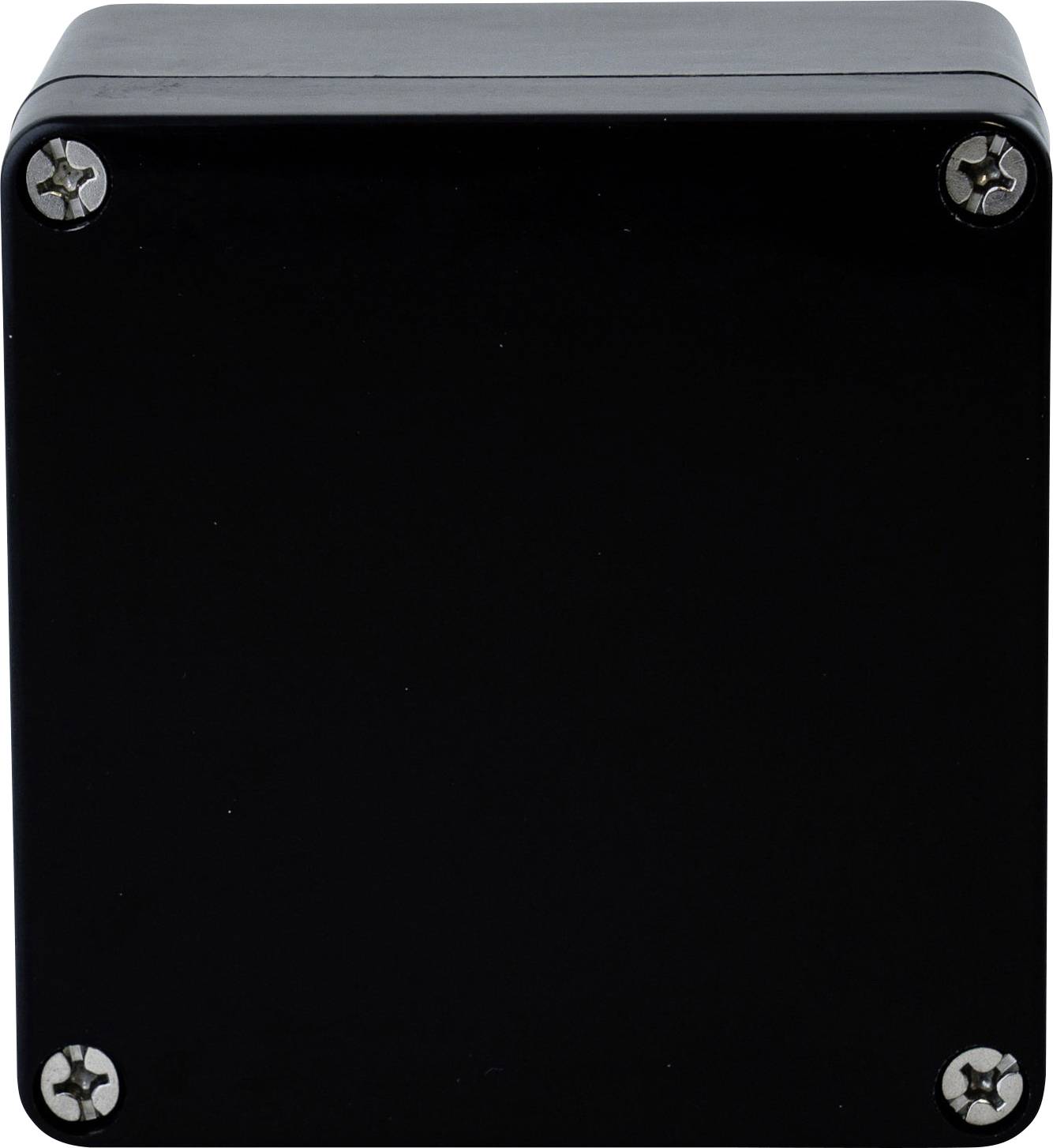 Boxexpert Elbe Polyester schwarz 12212090 Industrie-Gehäuse 120 x 122 x 90 Kunststoff (glasfaserverstärkt) Graphitschwarz 1St.